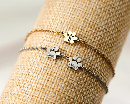 Gepersonaliseerde Pootafdruk Armband